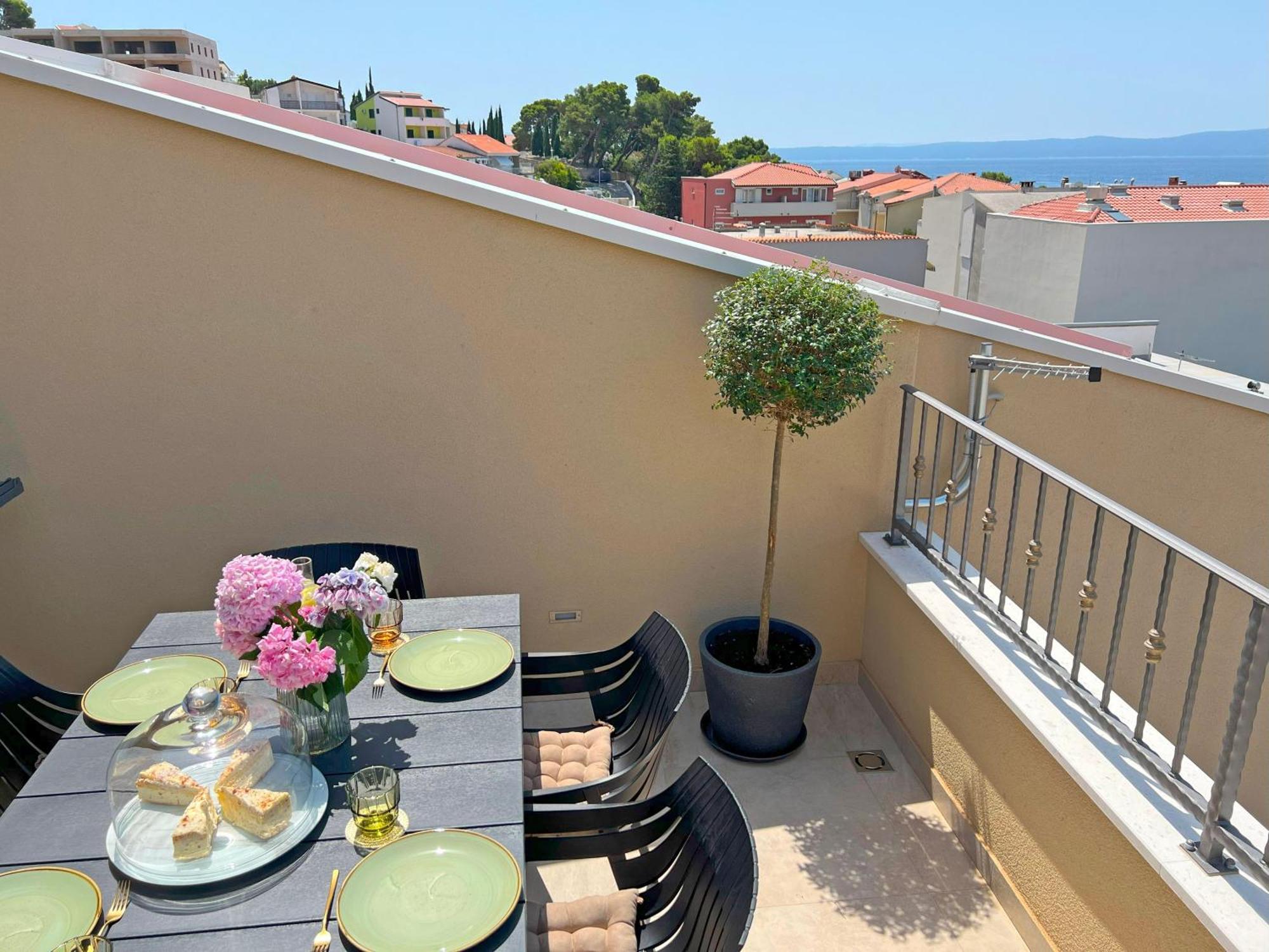 Luxury Apartments Luna Тучепи Экстерьер фото