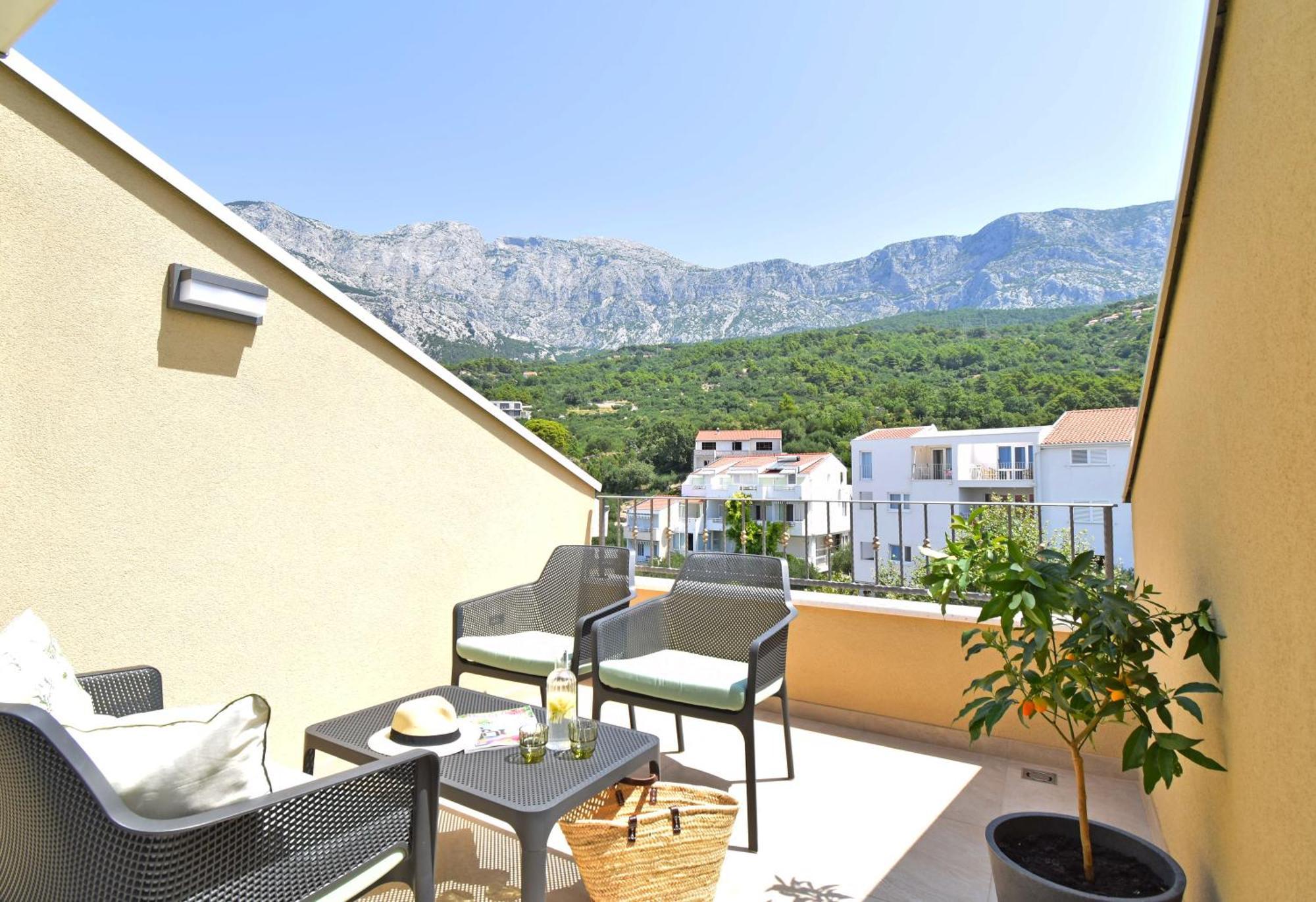 Luxury Apartments Luna Тучепи Экстерьер фото